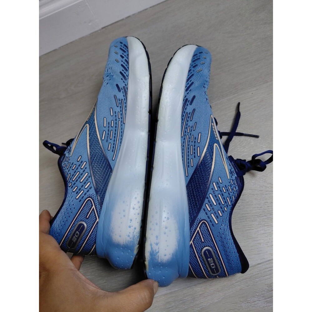 Size 9.5B - Brooks Glycerin 20 Blissful Blue Womens Sneakers - Picture 7 of 13